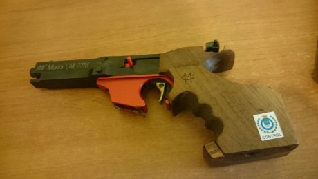 Pongo de nuevo a la venta mi Morini CM 22. Es una de las mejores pistolas de Standard y se encuentra en 02