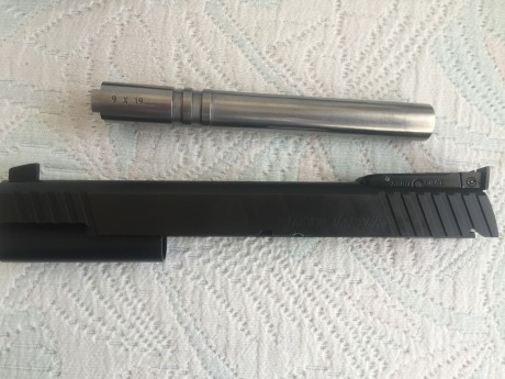 VENDIDA ,,,,,pistola STI targert master de 6 pavon  de 9mm tiene un año  ,la compre nueva ,esta practicamente 90