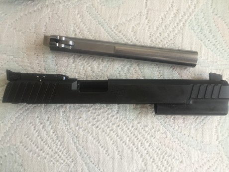 VENDIDA ,,,,,pistola STI targert master de 6 pavon  de 9mm tiene un año  ,la compre nueva ,esta practicamente 102