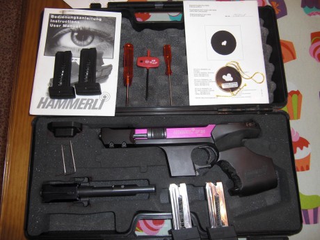 Vendo Hammerli SP20 22 lr y kit del 32.
Precio 800 €. en destino.
Es el modelo anterior a la RRS.
Funciona 00