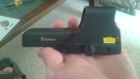 Se vende en buen estado usado enu un gsg del 22 para tiro recreativo se cambia por visor para rececho 02