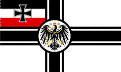 Identificar bandera. La de la izquierda.

Alguién la conoce, tengo mis dudas.

Parece la naval rusa imperial 20