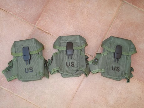 Bueno pues pongo en venta las siguientes mochilas originales de Ejercito y portacargadores:
-- Mochila 01