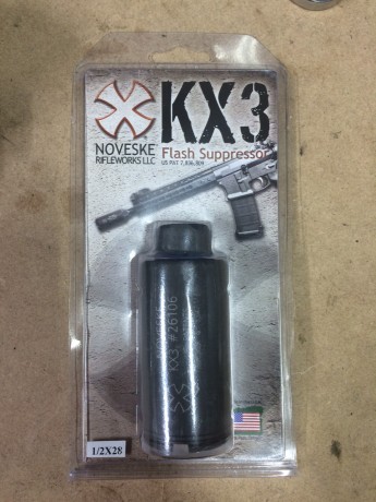 Vendo varias piezas de recambio y accesorios para AR15

- Bocacha Noveske KX3 (a estrenar): 140€
- Bocacha 22