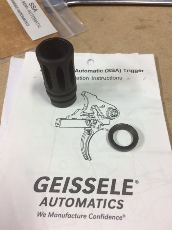 Vendo varias piezas de recambio y accesorios para AR15

- Bocacha Noveske KX3 (a estrenar): 140€
- Bocacha 50