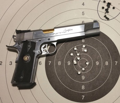  Pistola Infinity Scepter 1911  6 Pulgadas 9mm
La pistola de precisión por excelencia ,poco hay que publicitar 01
