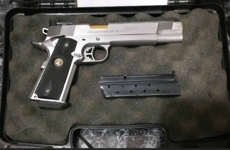   Pistola Infinity Scepter 1911  6 Pulgadas 9mm
La pistola de precisión por excelencia ,poco hay que publicitar 00