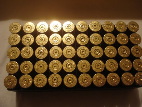 Vendo mil vainas marca PMC del calibre .357 Magnum con un tiro y pasadas por Tumbler a 12 céntimos de 01