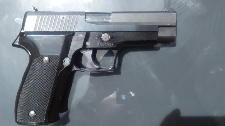 Vendo pistola norconia, NC226, 9m/m.
En licencia tipo A. Se encuentra en Toledo. 01