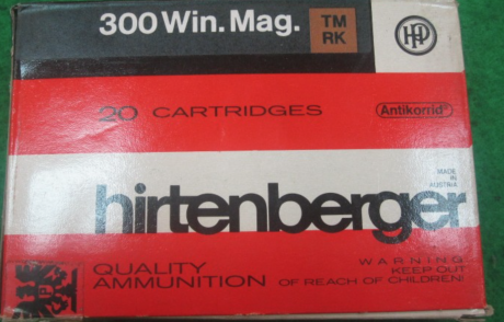 Hola vendo un lote de 100 vainas del calibre .300 Winchester Magnum, nuevas a estrenar de la casa Hirtenberger, 00