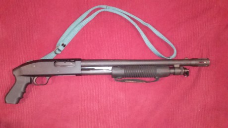Estimados amigos, vendo mi escopeta mossberg por 400 euros. Zona Toledo
Guiada en licencia tipo A. 00