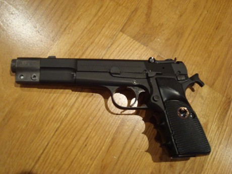 Muy buenas a todos compañeros.

Me gustaría cambiar mi pistola Fn hp 35, del 9 pb con cañon de 6" 10