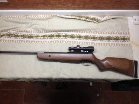 GAMO HUNTER 890 
Vendo carabina de aire comprimido GAMO HUNTER 890 de calibre 5,5 (.22) incluyo el visor 02
