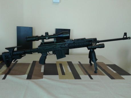 Buenos días. Siempre he querido tener un rifle militar, con el que poder ir a cazar. 
Después de una larga 01