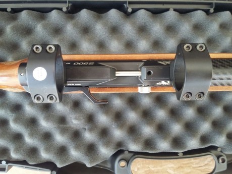 Hola compaňeros,  pues eso vendo mi air arms s 500 xtra fac 5,5,  tiene regulador, tiene martillo antirrebote, 12