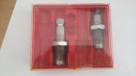Hola.
Vendo los dos dies del calibre .308W en su caja original. Marca Lee.
20€ más portes. En Barcelona 01