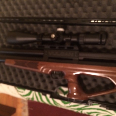 Vendo PCP VULCAN cal 5,5, comporada en Armeria la Parra con factura hace ni un mes. Estado nuevo, con 11