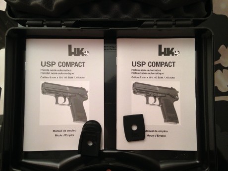 Hola a todos.
Vendo una HK USP COMPACT 9 mm o cambio por un revolver 357 magnum de 6 pulgadas.

Esta totalmente 10