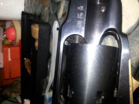 Hola compañeros, como sabemos con el tiempo los gases que salen entre la unión del tambor y cañón dejan 01