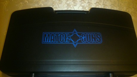 Vendo esta magnifica pistola  MATCH GUNS MGH1 a estreno fui  uno de los agraciados en el sorteo de una 02