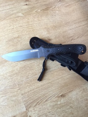 Buenas a todos

Vendo cuchillo Schrade schf9, usado en una review, esta usado pero prácticamente nuevo, 00