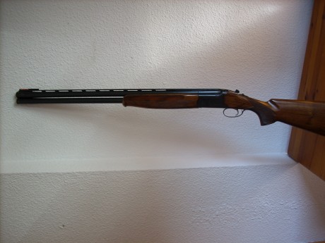 Hola Vendo mi escopeta del calibre 12 marca Super Lamber, superpuesta, expulsora, con 5 polichok y llave 01