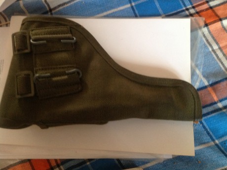 Se vende funda original Militar para WEBLEY MK VI VENDIDA 00