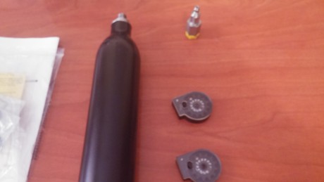 VENDO CARABINA PCP RAW THEOBEN HM 1000 CAL 5,5 MUY POCOS DISPAROS  MUY NUEVA Y PERFECTA DE FUNCIONAMIENTO 40