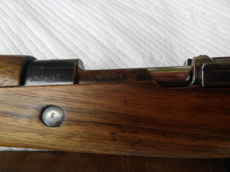 Buenas tardes.

Vendo este Máuser yugoslavo modelo M24/47.

Comentar que se trata de un modelo poco corriente 01