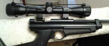 Vendo Crosman 2250b con brech metalico, visor Hawke 4x32, monturas, rata Gamo, diana giratoria Cometa, 01