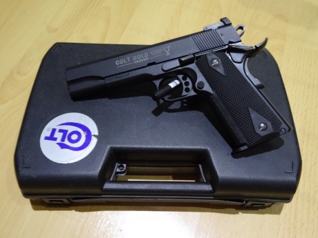  VENDIDA SE PUEDE CERRAR ...GRACIAS  Se cambia Colt by walther 1911 en calibre 22 largo con caja original 12