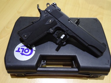  VENDIDA SE PUEDE CERRAR ...GRACIAS  Se cambia Colt by walther 1911 en calibre 22 largo con caja original 10