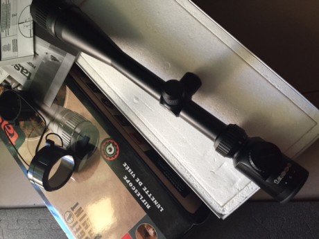Vendo Tasco Varmint 6-24x42 reticula mil-dot modelo TG62442I, MOA 1/8 esta nuevo se ha usado una vez con 11