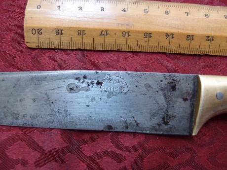 Buenas noches compañeros, reciéntemente he adquirido un par de piezas: un cuchillo de factura francesa 00