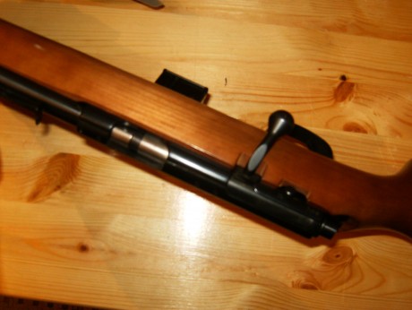 En venta carabina Marlin mod. 925 M en calibre .22 Magnum

Con 2 cargadores de 5 y 7 cartuchos.

El arma 00