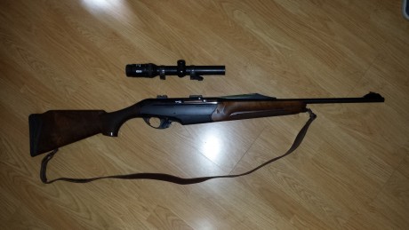 Vendo rifle benelli argo 30.06 con dos cargadores de dos balas, mira meopta 1-4x24 de batida , monturas 00