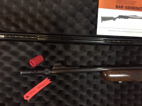 Se vende semiautomático Fn Browning MKII  Safari con sistema Boss en calibre 30,06,el rifle esta en perfecto 02