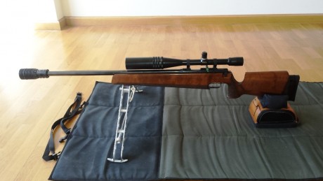 Se vende equipo completo de Mini F-Class formado por:
		
* Carabina Anschütz Match-54		
    - Diopter 10