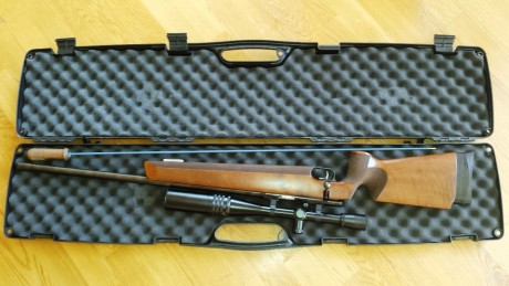 Se vende equipo completo de Mini F-Class formado por:
		
* Carabina Anschütz Match-54		
    - Diopter 42