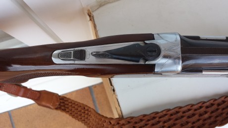 Se vende escopeta Superpuesta FELIX SARRASKETA, CAL 12. Doble gatillo. Poco uso. Bien cuidada.
Precio: 00