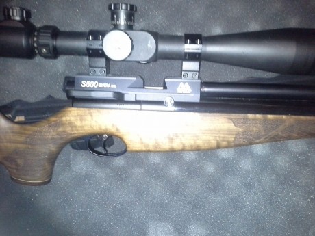 Vendo Air Arms Xtra Fac Luxe con culata de nogal cal. 4,5  y regulacion de potencia , porque no me voy 30