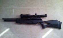 Se vende conjunto Hatsan AT 44 PA calibre 4.5 y bomba de la misma marca, todo en perfecto estado, como 01