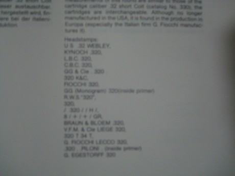 Compro vainas Fiocchi u otras del calibre 320, no del .32 S&W ni del ,32 S&W Long, ya sé que no 40