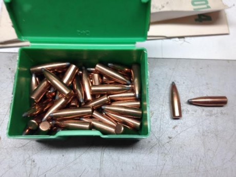 Hola compañeros.Cambio una caja de 100 puntas sierra del calibre .30 de 180gr ProHunter por 100 puntas 00