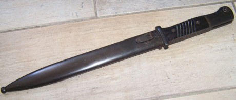 Hola a todos:
Vendo bayoneta alemana de la marca Hörster, año 1939, CON IDÉNTICA NUMERACIÓN EN TODAS LAS 02