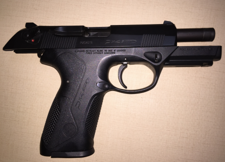hola a tod@s 
vendo pistola beretta px4 storm 9mm en muy buen estado casi nueva 6 tiradas tiene una cada 00