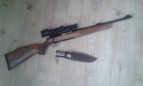   Vendo este precioso y preciso rifle SAUER 303 Classic del calibre 30/06 + Monturas desmontables SAUER. 00