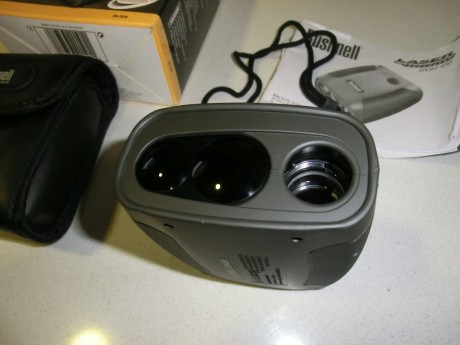 RESERVADO HASTA EL LUNES PRÓXIMO !!
Particular vendo modelo telémetro  BUSHNELL YARDAGE  PRO SPORT 450, 00
