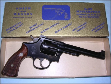 Hola.

Si alguien tiene un S&W K-32 (modelo 16) en seis pulgadas y se quiere deshacer de él,  puede 60