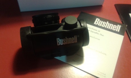 Vendo este punto rojo de la marca BUSHNELL modelo TROPHY TRS 25.
Esta sin estrenar solo sacado de la caja 02